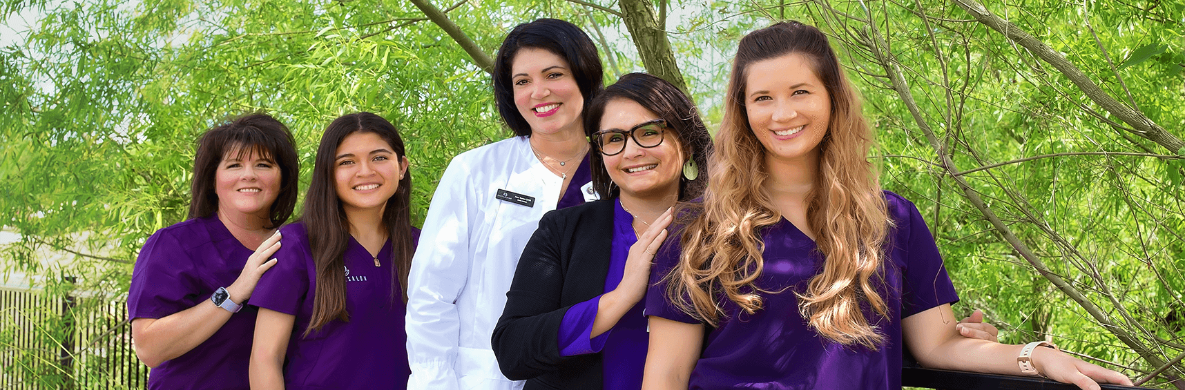 Dr. Torres and her dental team at Dental Spa in Cedar Park, TX