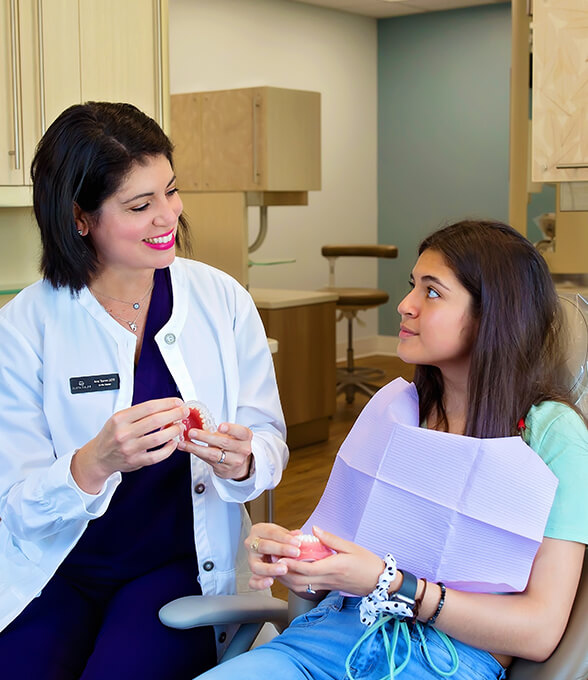 doctor speaking with a patient