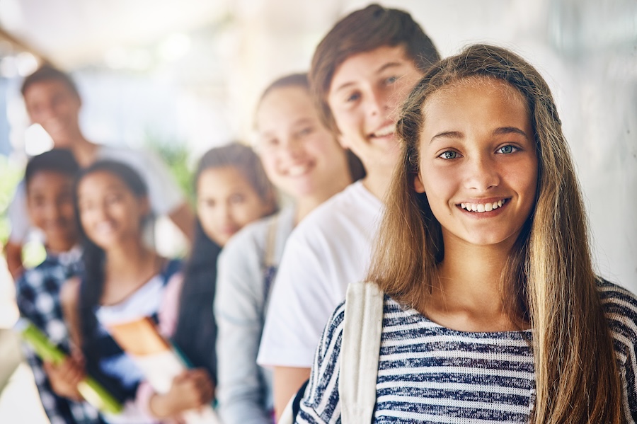 kids at back to school, back to school dental checklist